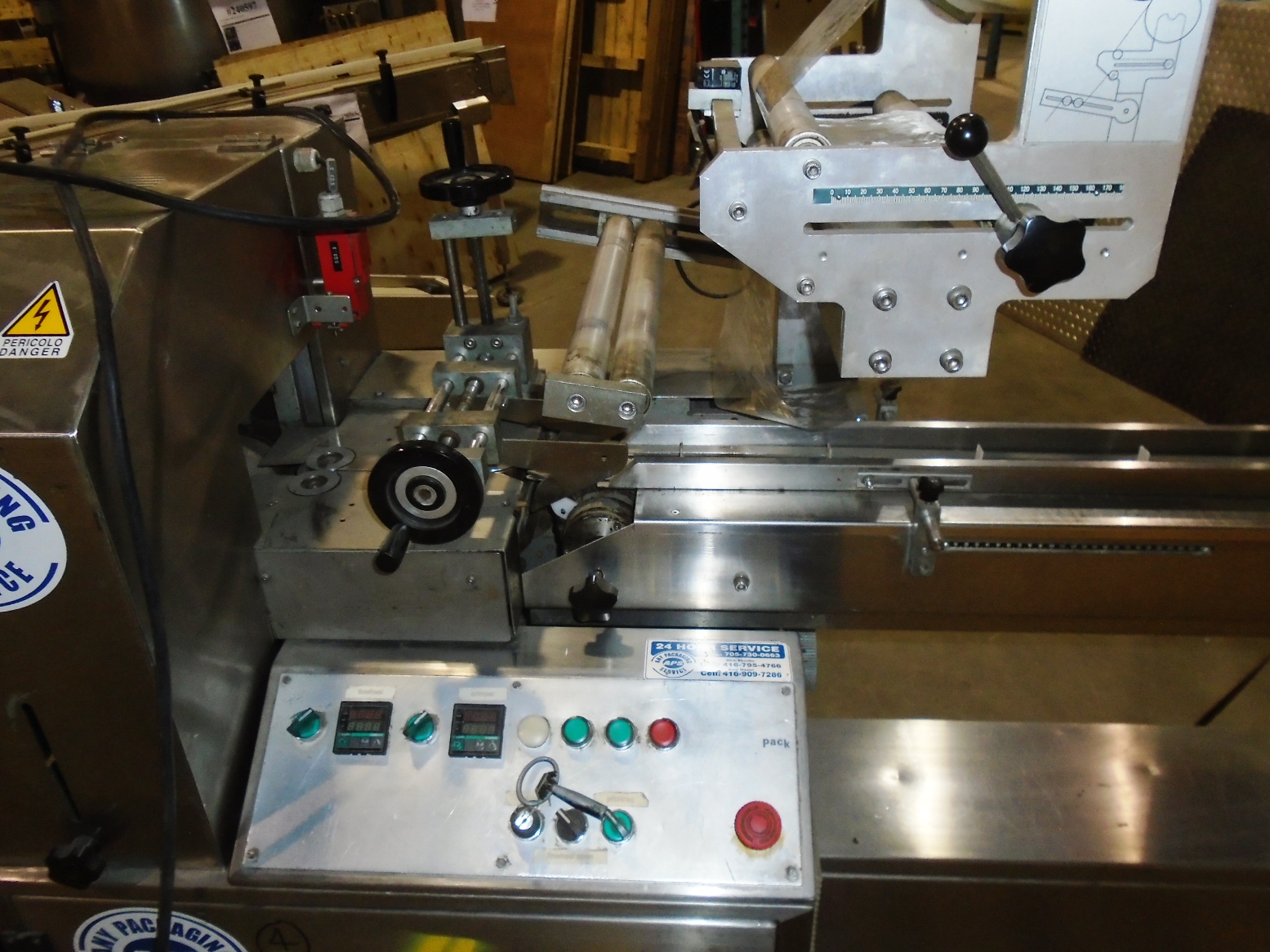 Used Flow Wrapper Buzz Equipment